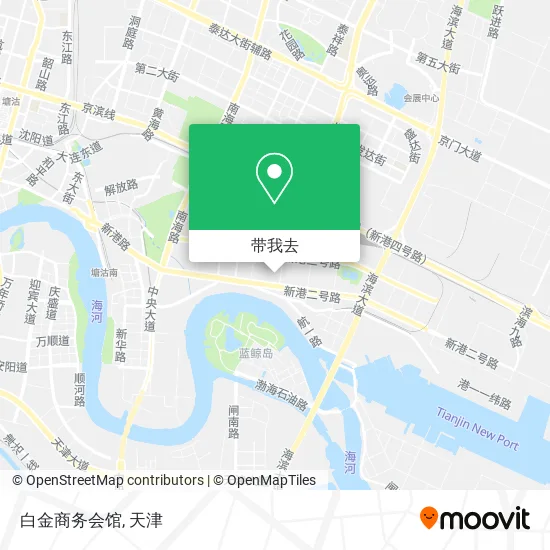 白金商务会馆地图