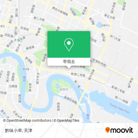 黔味小串地图