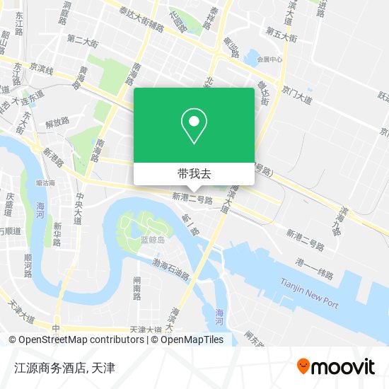 江源商务酒店地图