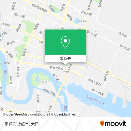 浙商百货超市地图