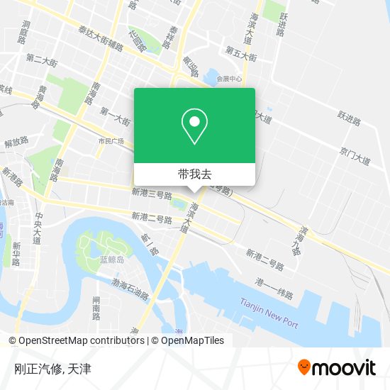 刚正汽修地图