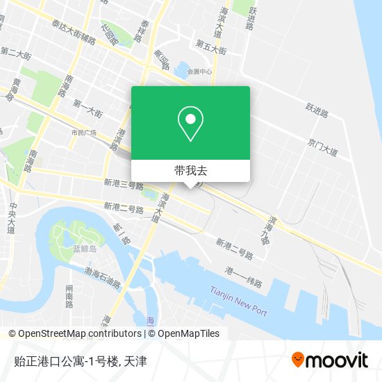 贻正港口公寓-1号楼地图