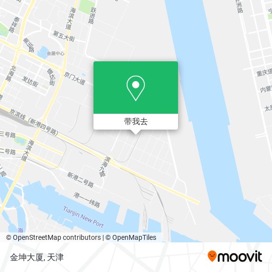 金坤大厦地图