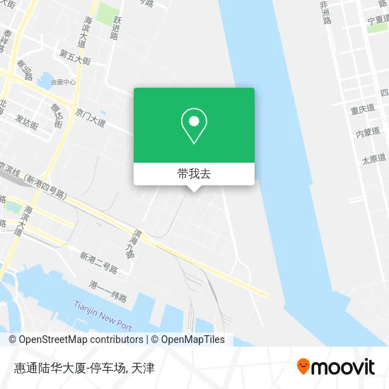 惠通陆华大厦-停车场地图