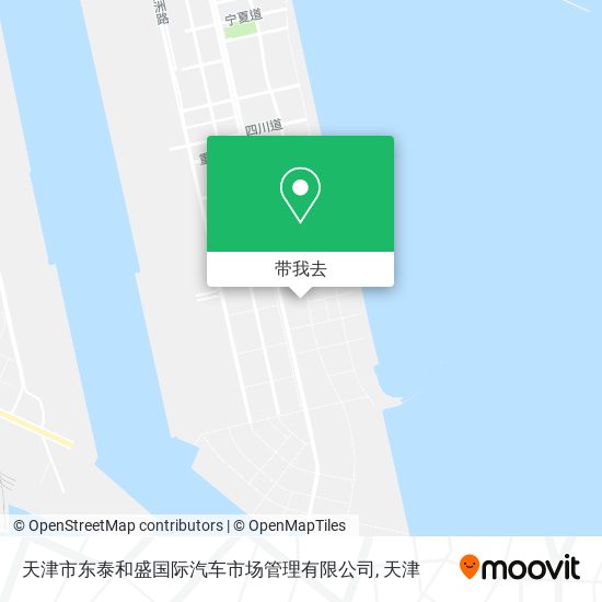 天津市东泰和盛国际汽车市场管理有限公司地图