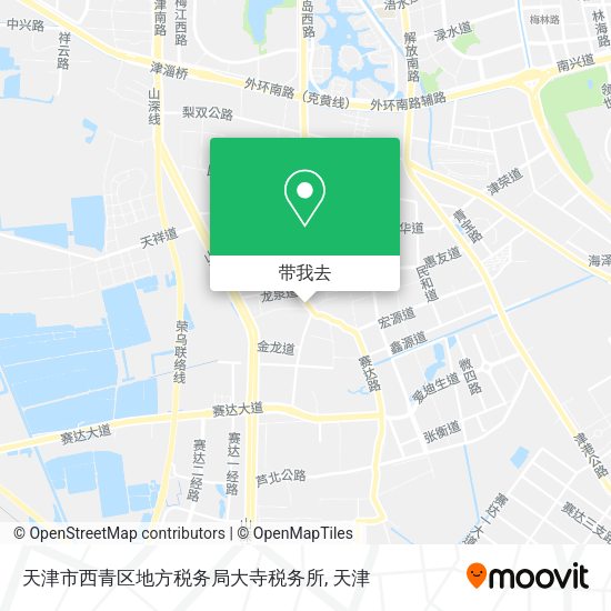 天津市西青区地方税务局大寺税务所地图