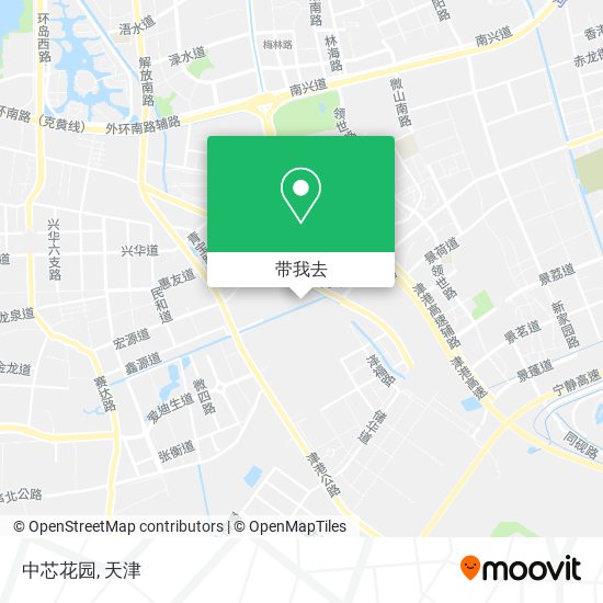 中芯花园地图