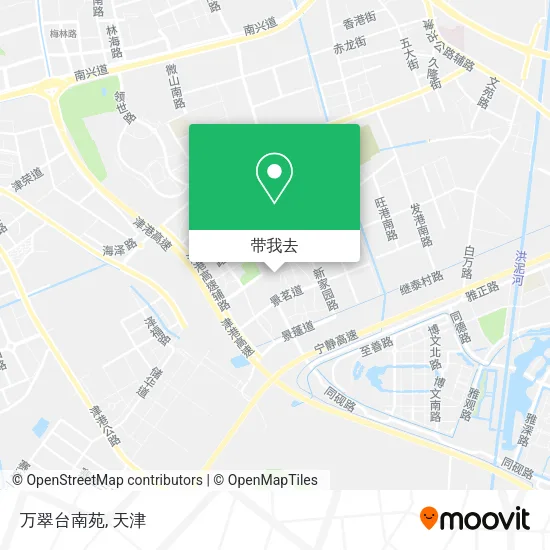 万翠台南苑地图
