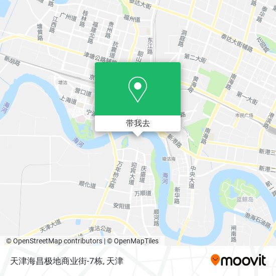天津海昌极地商业街-7栋地图