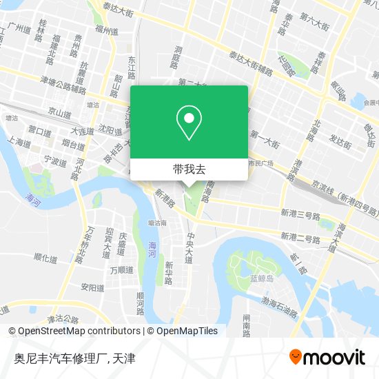 奥尼丰汽车修理厂地图