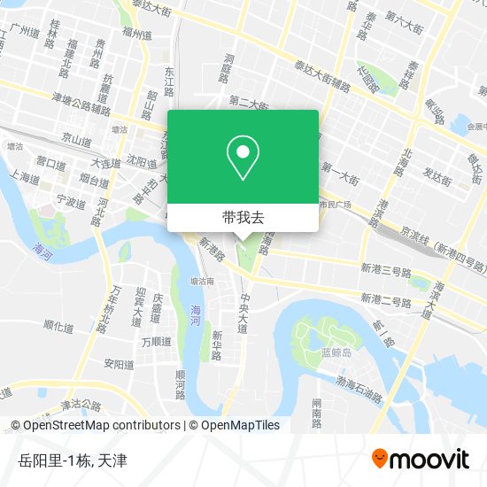 岳阳里-1栋地图