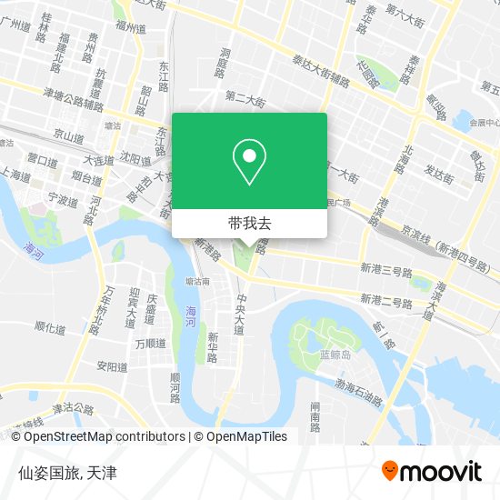 仙姿国旅地图