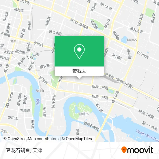 豆花石锅鱼地图