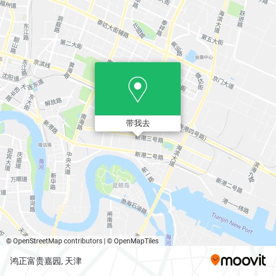 鸿正富贵嘉园地图