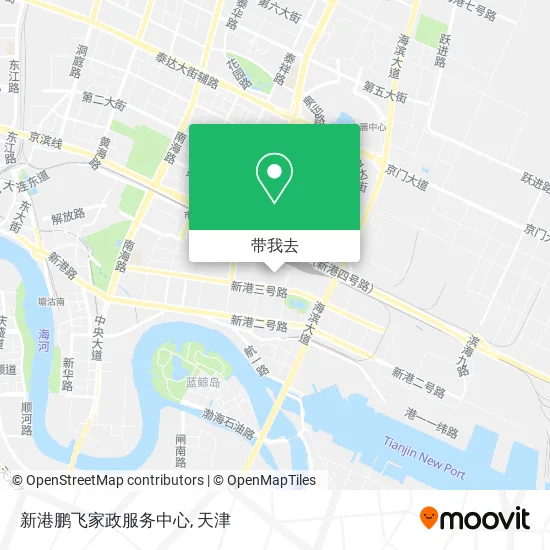 新港鹏飞家政服务中心地图