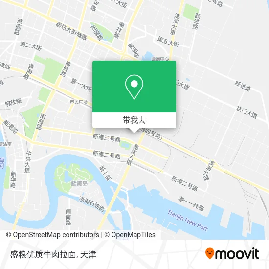 盛粮优质牛肉拉面地图
