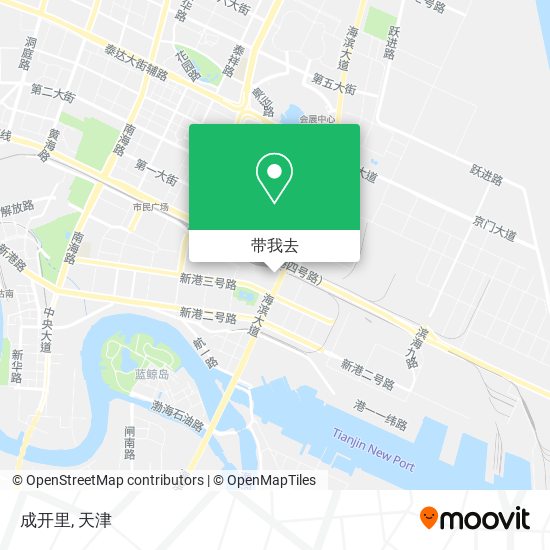 成开里地图