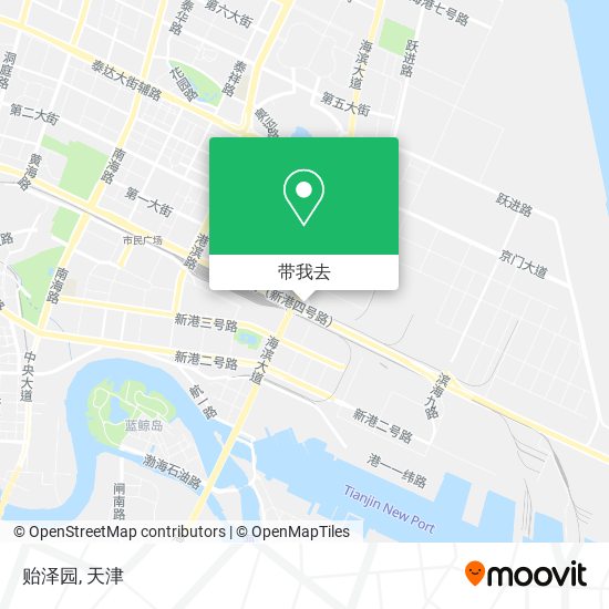 贻泽园地图