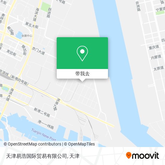天津易浩国际贸易有限公司地图