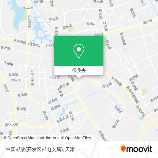 中国邮政(开发区邮电支局)地图