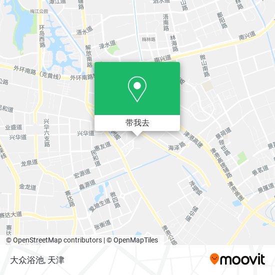大众浴池地图