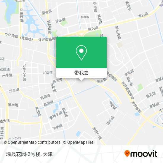 瑞晟花园-2号楼地图