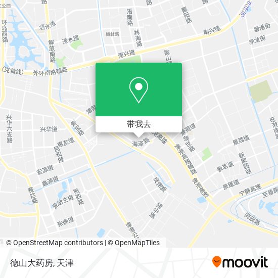 德山大药房地图