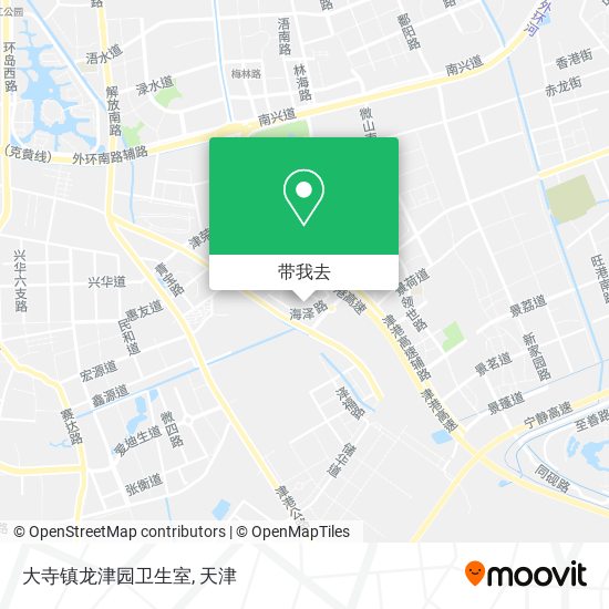 大寺镇龙津园卫生室地图
