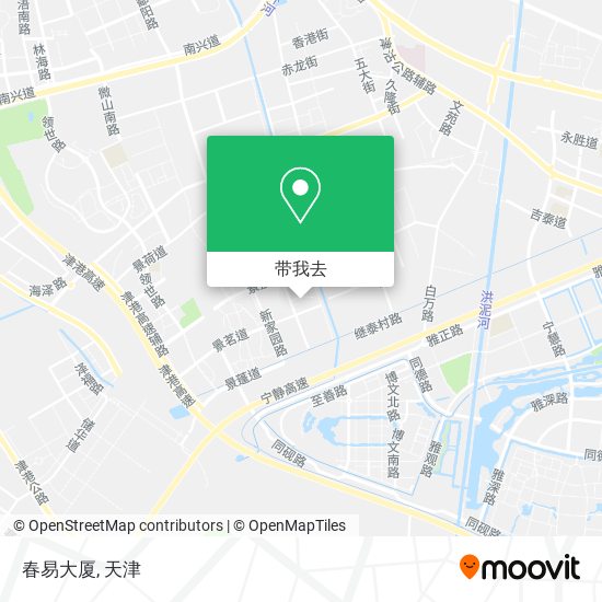 春易大厦地图