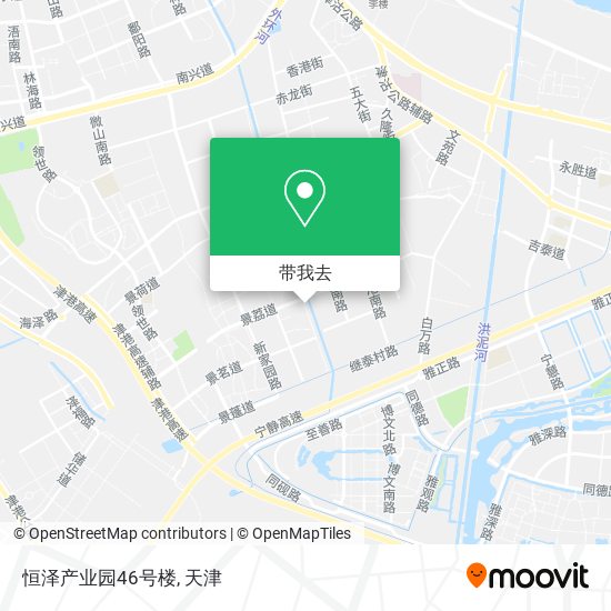 恒泽产业园46号楼地图