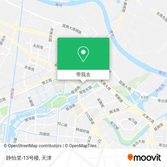 静怡里-13号楼地图