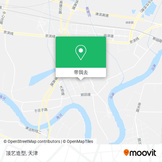 顶艺造型地图
