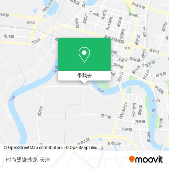 时尚烫染沙龙地图