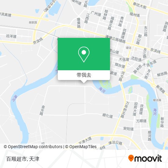 百顺超市地图