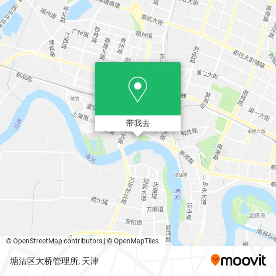 塘沽区大桥管理所地图