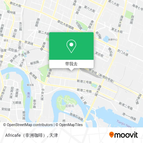 Africafe（非洲咖啡）地图