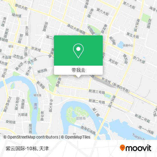 紫云国际-10栋地图