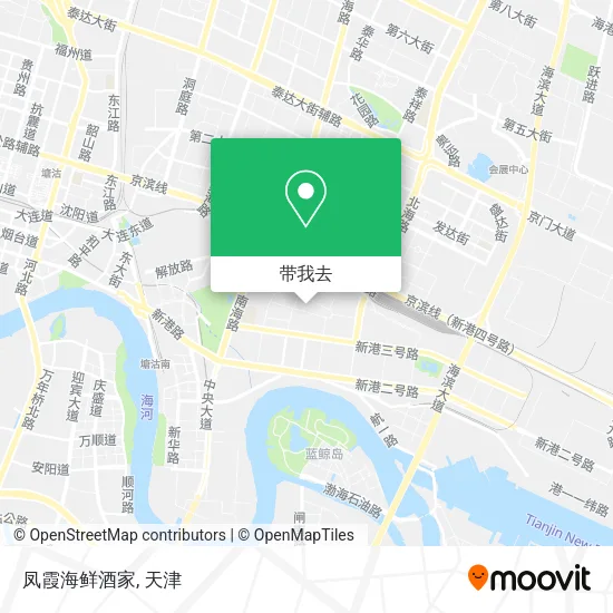 凤霞海鲜酒家地图
