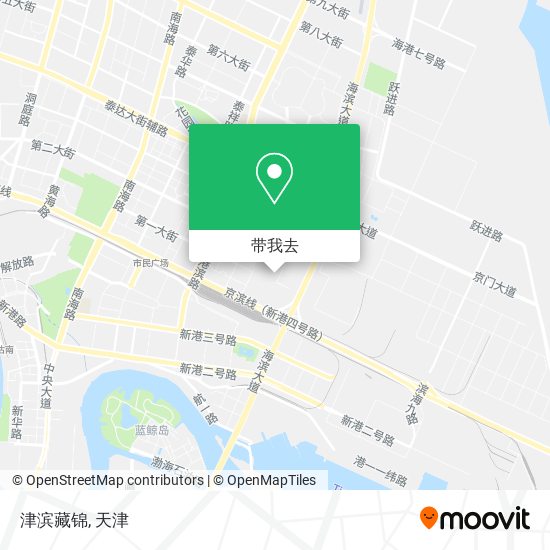 津滨藏锦地图