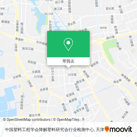 中国塑料工程学会降解塑料研究会行业检测中心地图
