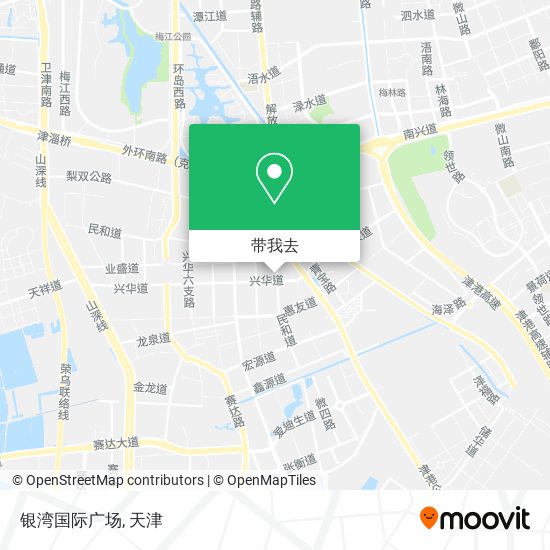 银湾国际广场地图