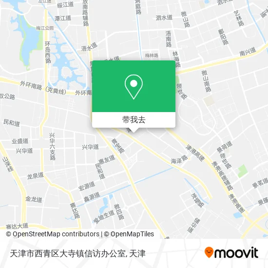 天津市西青区大寺镇信访办公室地图