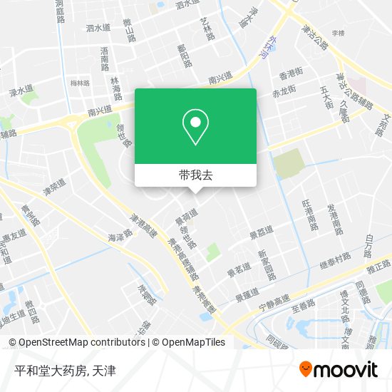 平和堂大药房地图