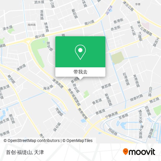 首创·福缇山地图