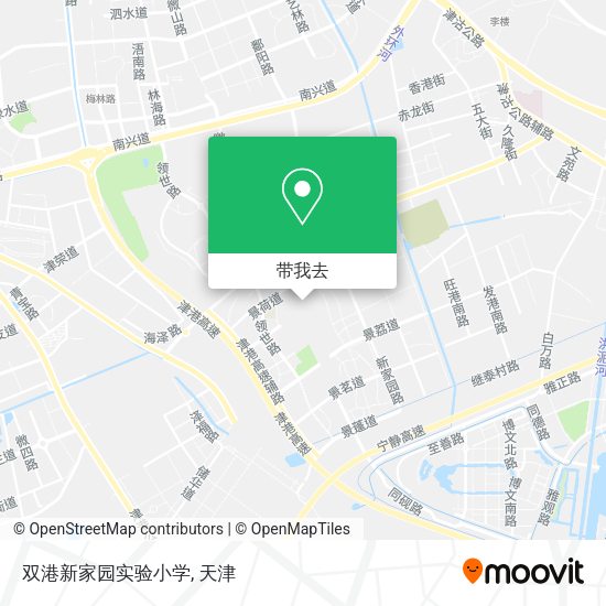 双港新家园实验小学地图