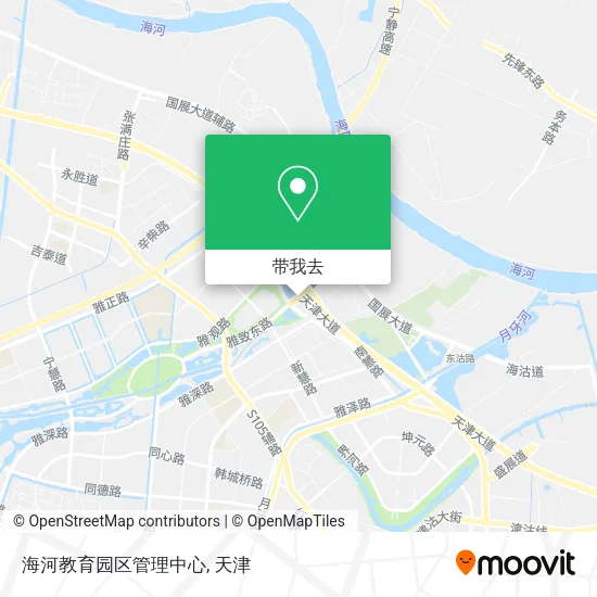 海河教育园区管理中心地图