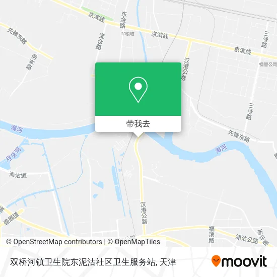 双桥河镇卫生院东泥沽社区卫生服务站地图