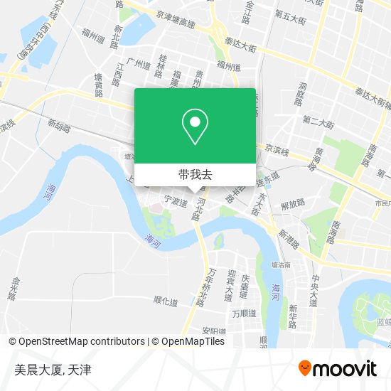 美晨大厦地图