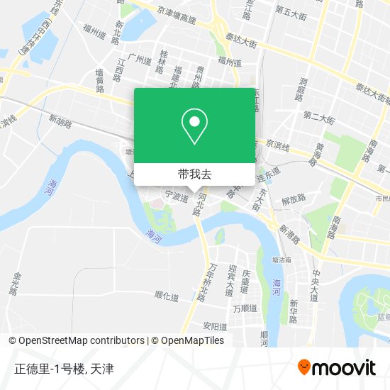 正德里-1号楼地图