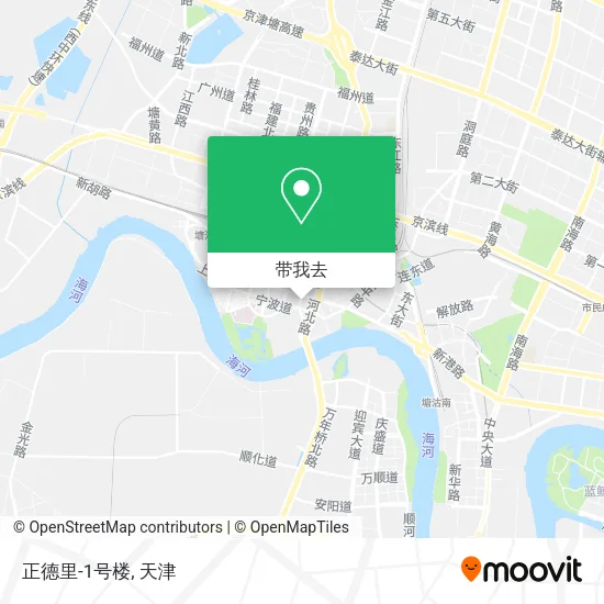 正德里-1号楼地图